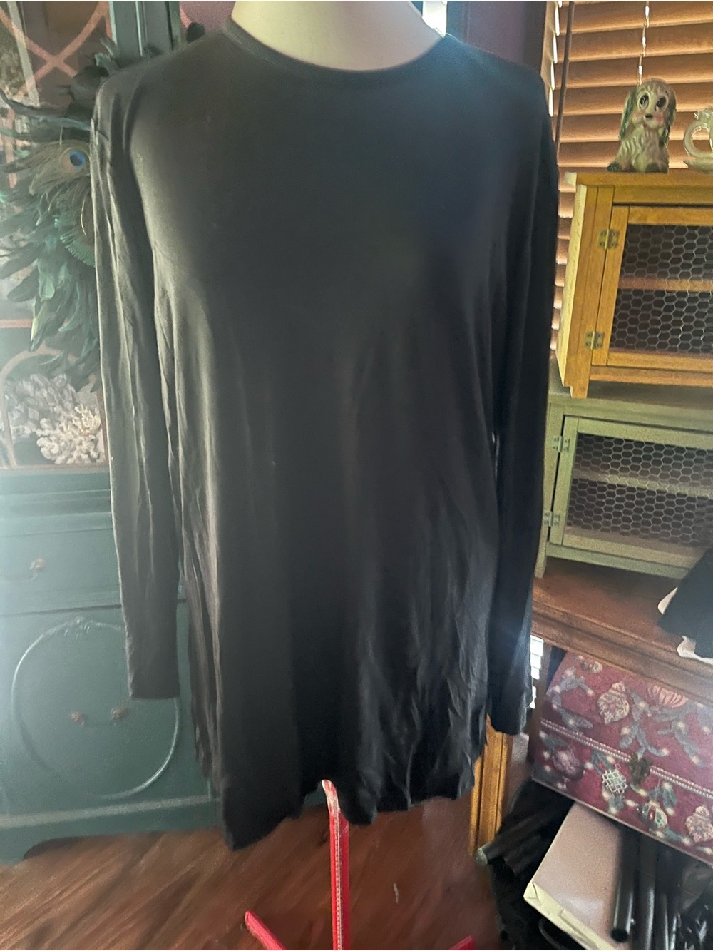 Old Navy Classic Long Sleeve Women's Black Dress XL